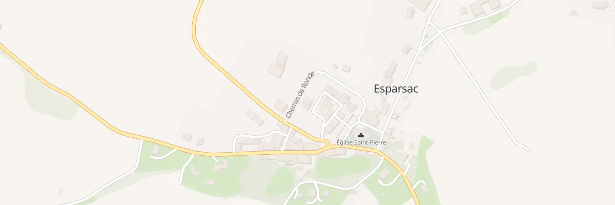 Plan du 5070 Village à Esparsac
