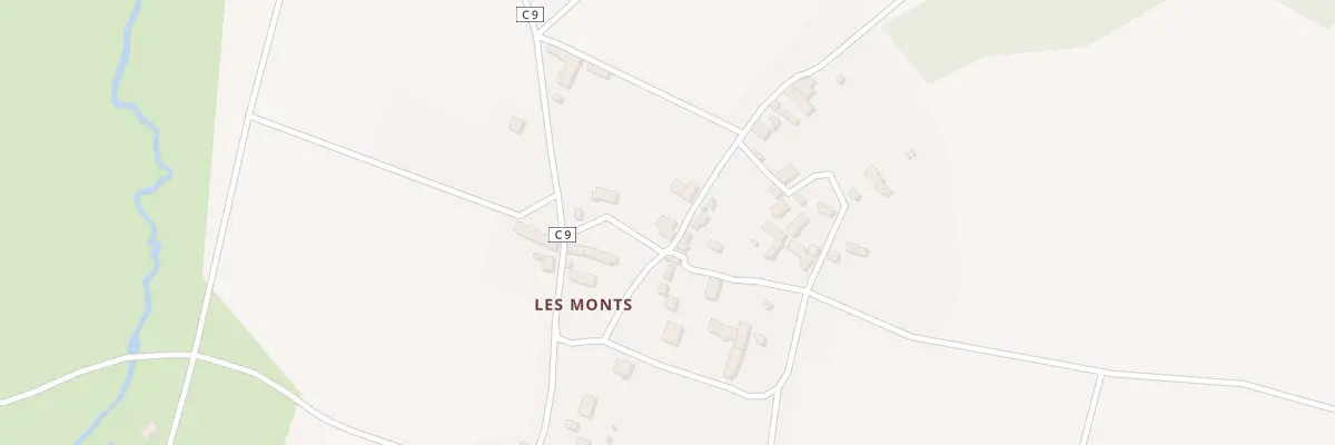 Plan du 57 Les Monts à Lunay