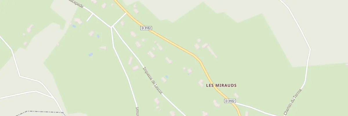 Plan du 39C Lescot à Audrix