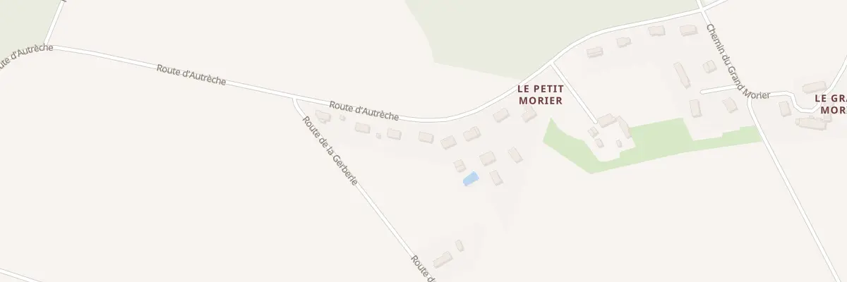 Plan du 5303 Le Petit Morier à Neuillé-le-Lierre