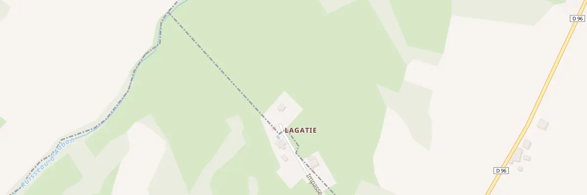 Plan du 5001F Lagatie à Polastron