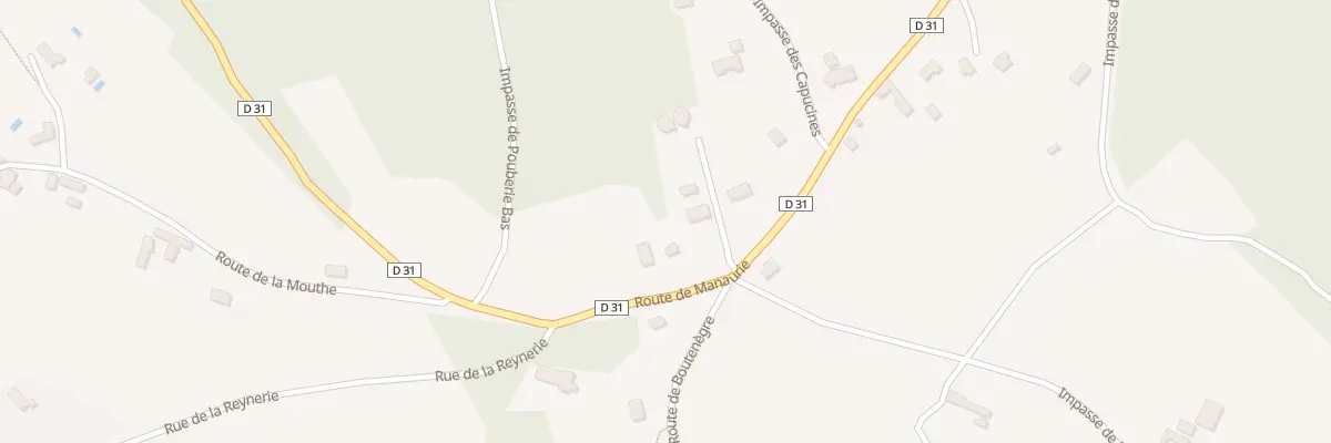 Plan du 2355 Rte de Manaurie au Bugue