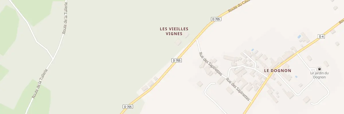 Plan du 33A Les Vieilles Vignes à Mayac