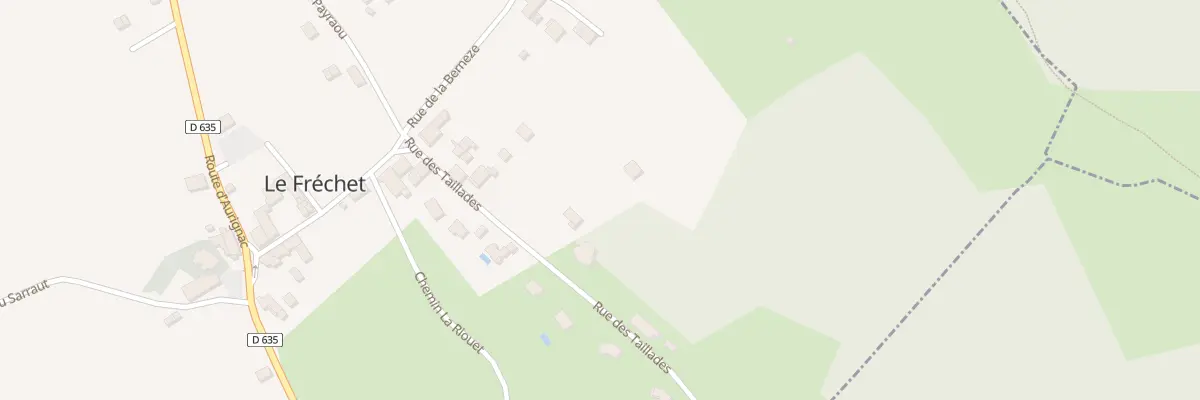 Plan du 30 Las Taillades au Fréchet