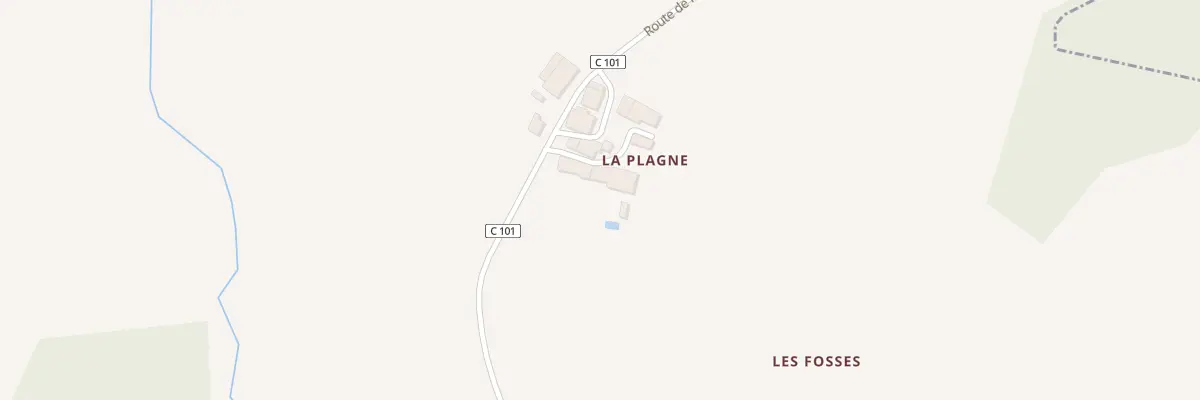 Plan du 12 Rte de la Plaine à Nouic