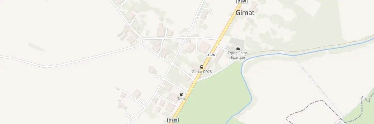 Plan du 5045 Loumo à Gimat
