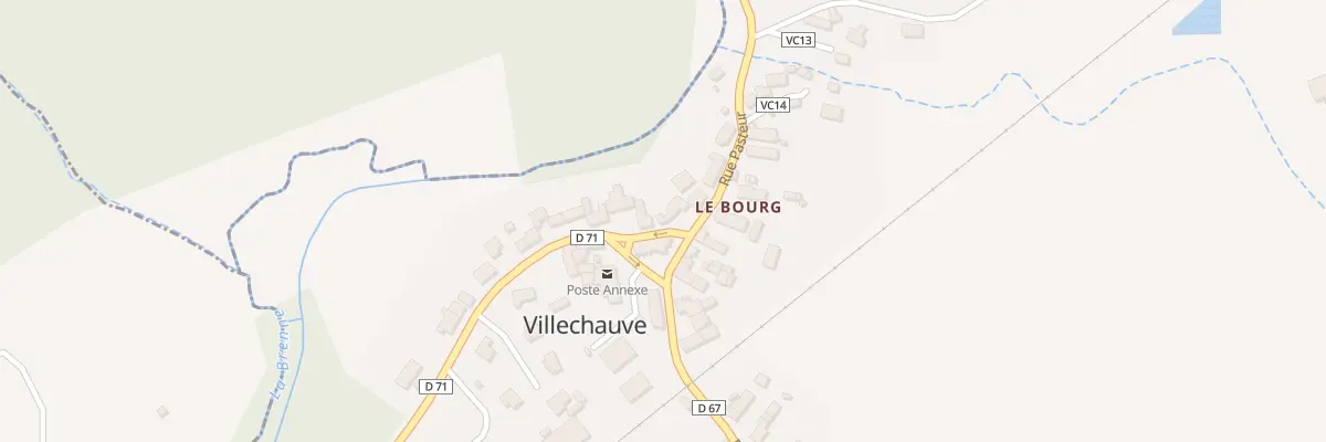 Plan du 4 Rue des Chauves de France à Villechauve