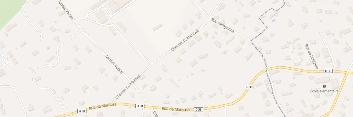 Plan du 212 Che du Maraval à Bosroumois