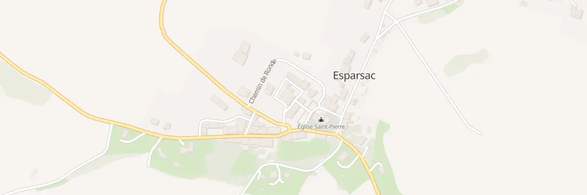 Plan du 5136 Village à Esparsac