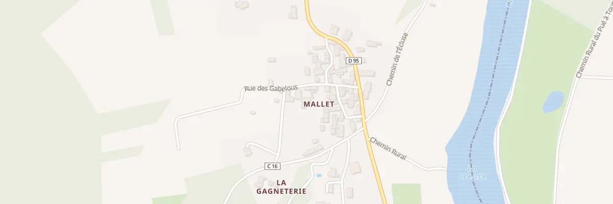 Plan du 11 Rue des Gabelous à Néons-sur-Creuse