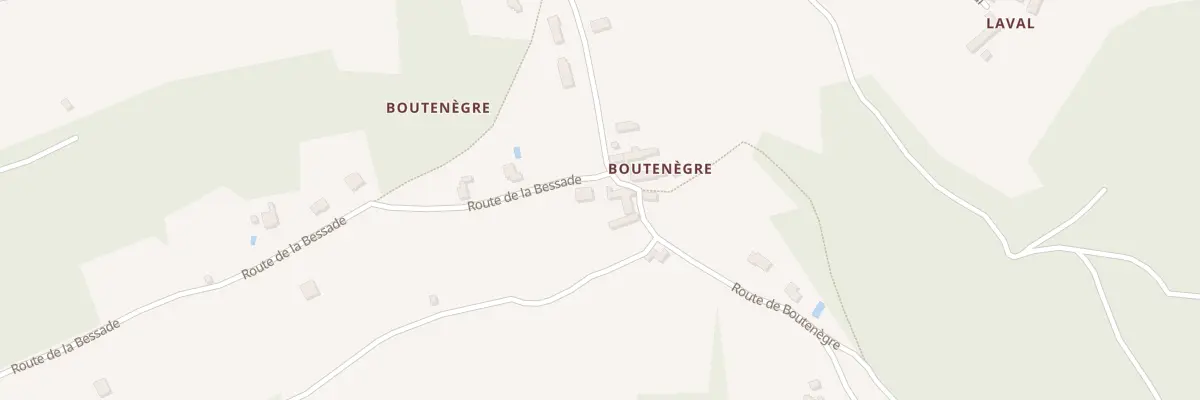 Plan du 2163 Rte de Boutenègre au Bugue