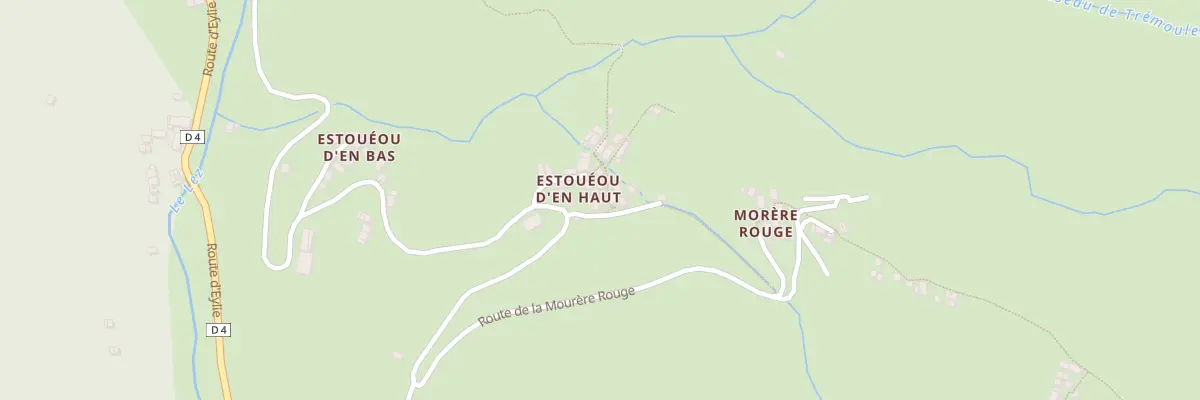 Plan du 270 Estoueou d’En Haut à Sentein
