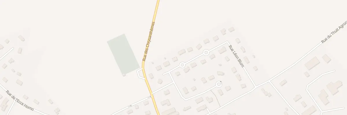 Plan du 17 Rue Jean Jaures au Thuit de l’Oison