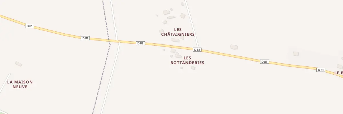 Plan du 5001 Les Bottanderies à Saint-Marc-du-Cor