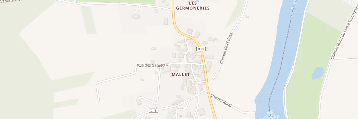 Plan du 5117 Che des Faux Sauniers à Néons-sur-Creuse