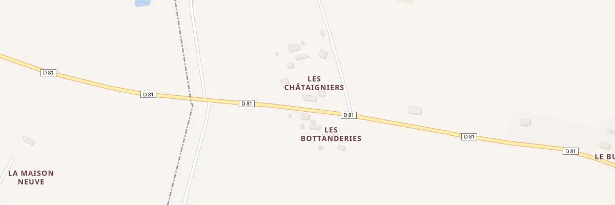 Plan du 6 Les Chataigniers à Saint-Marc-du-Cor