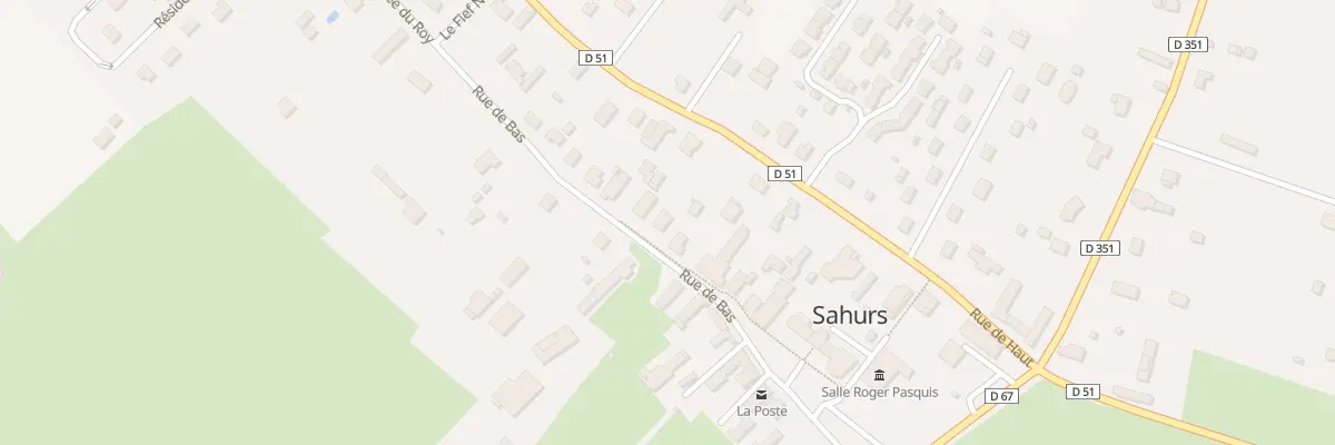 Plan du 20 Rue du Bas à Sahurs