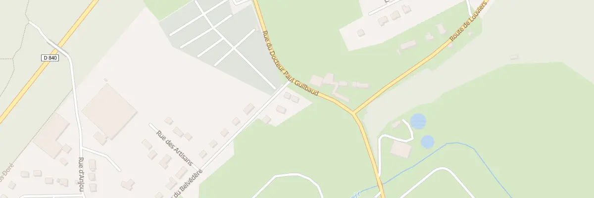Plan du 9100B Rue Paul Guilbaud à Conches-en-Ouche