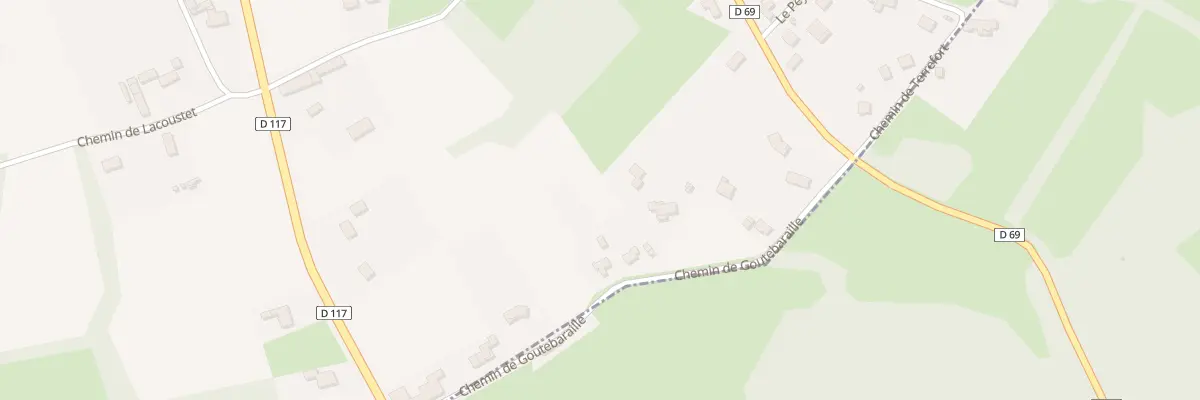 Plan du 10 Chem de Goutebaraille à Montsaunès