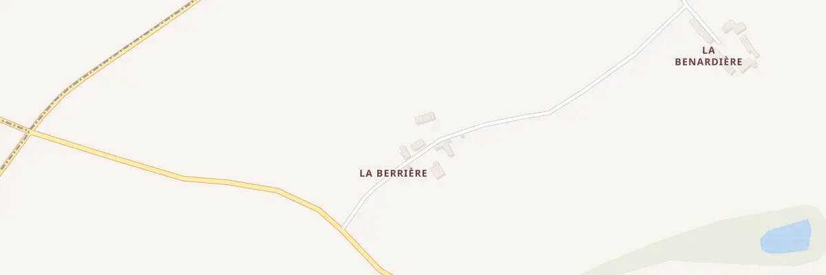 Plan du 2 La Berriere à Argenvilliers