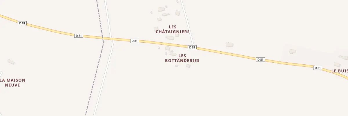 Plan du 2 Les Bottanderies à Saint-Marc-du-Cor