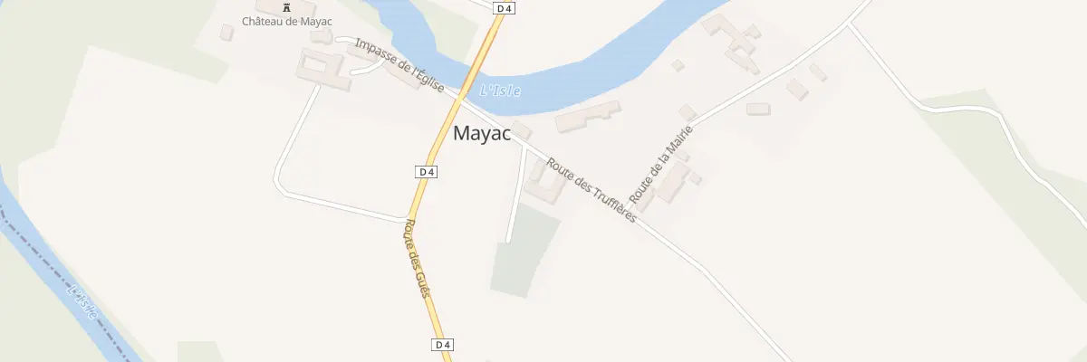 Plan du 9 Chateau de Mayac à Mayac
