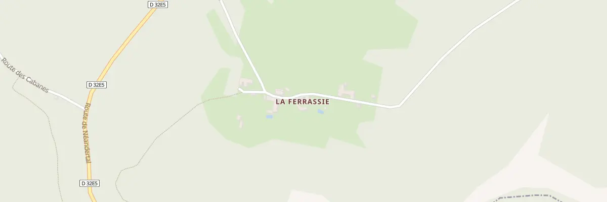 Plan du 47 La Ferrassie à Savignac-de-Miremont