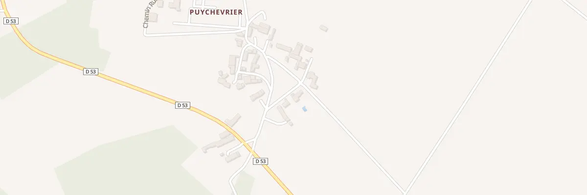 Plan du 5 Puychevrier à Mérigny