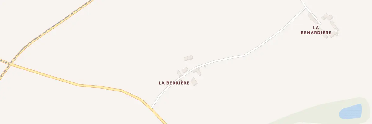 Plan du 3 La Berriere à Argenvilliers