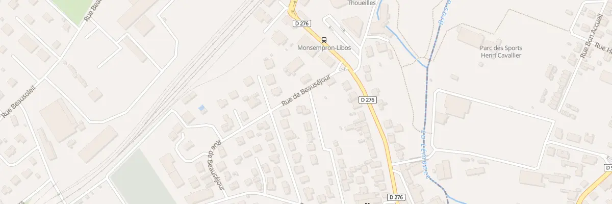 Plan du 39 Rue Beausejour à Monsempron-Libos