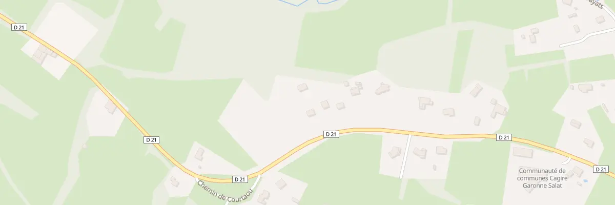 Plan du 42 Av du Comminges à Mane