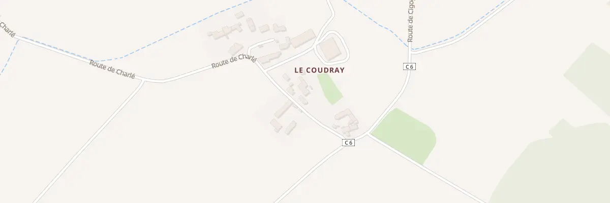Plan du 5017 Le Coudray à Cigogné