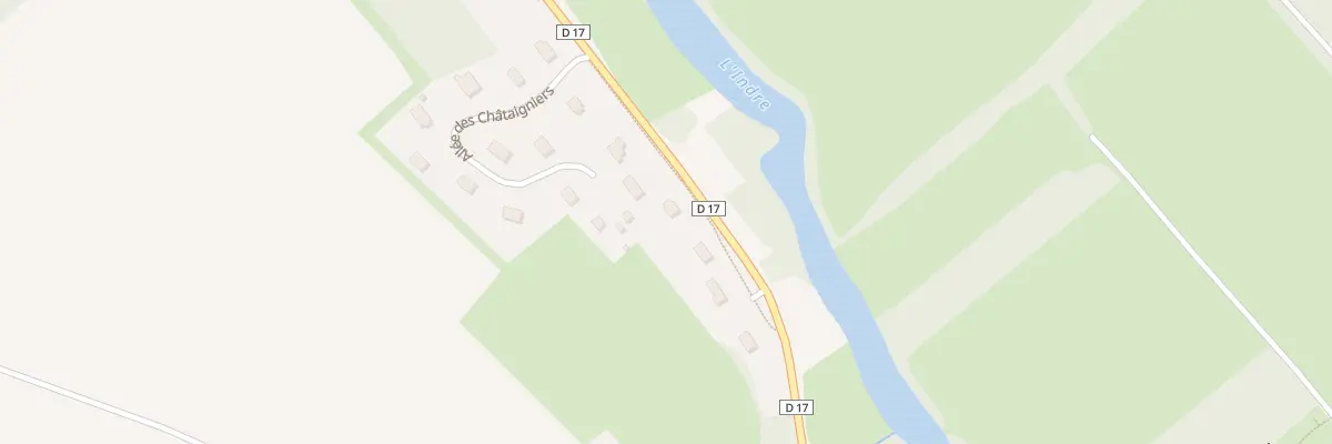 Plan du 43 Rte de la Vallée de l’Indre à Azay-sur-Indre