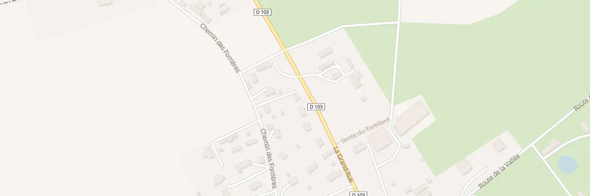 Plan du 554 Che des Forrieres à Bourdainville