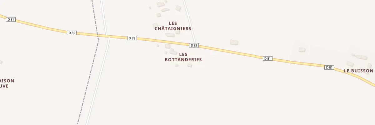 Plan du 3 Les Bottanderies à Saint-Marc-du-Cor