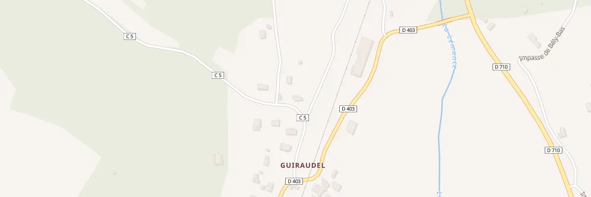 Plan du 156 Rte de Lacapelle Biron à Cuzorn