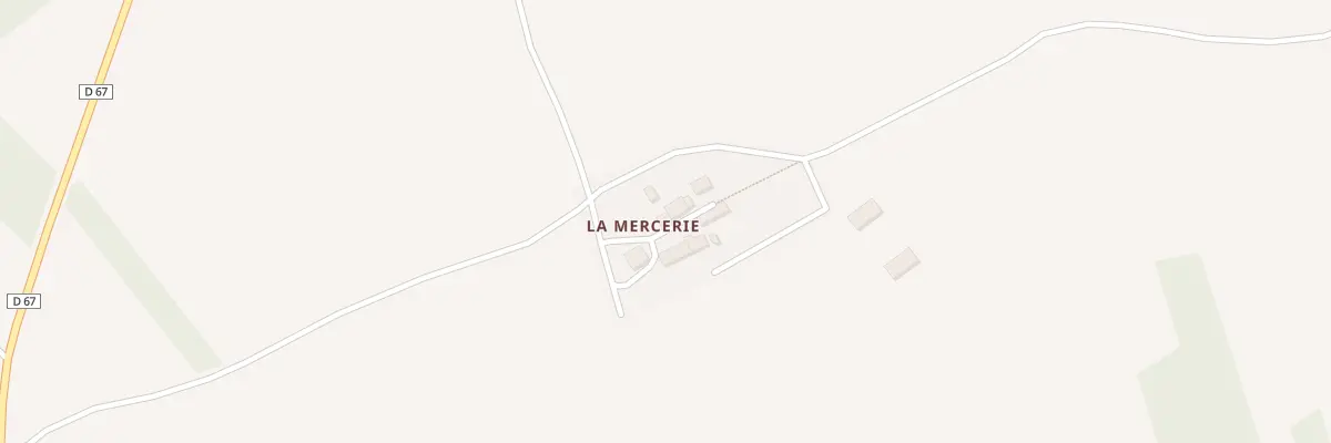 Plan du 218 La Mercerie à Houssay