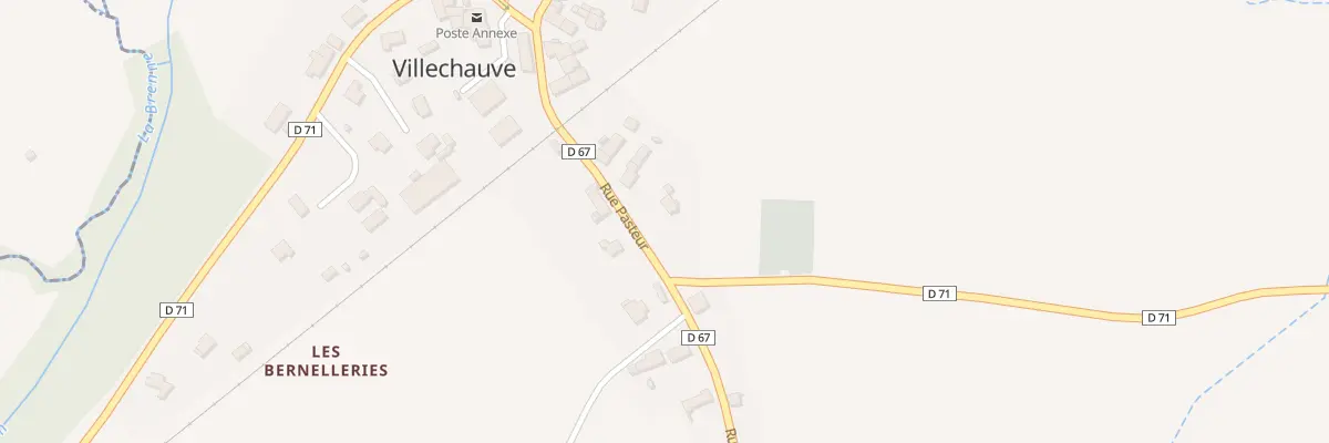 Plan du 31 Rue Pasteur à Villechauve