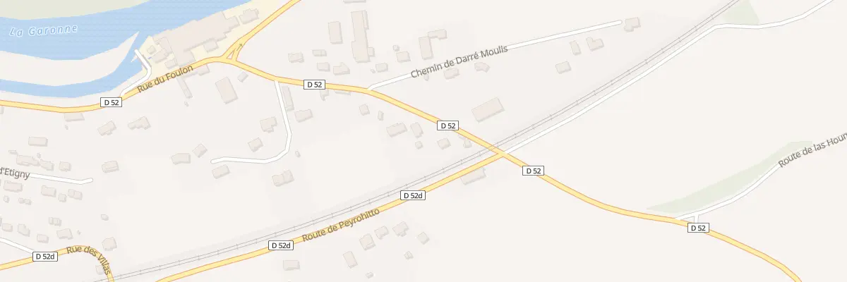 Plan du 770 Rue du Foulon à Saint-Martory