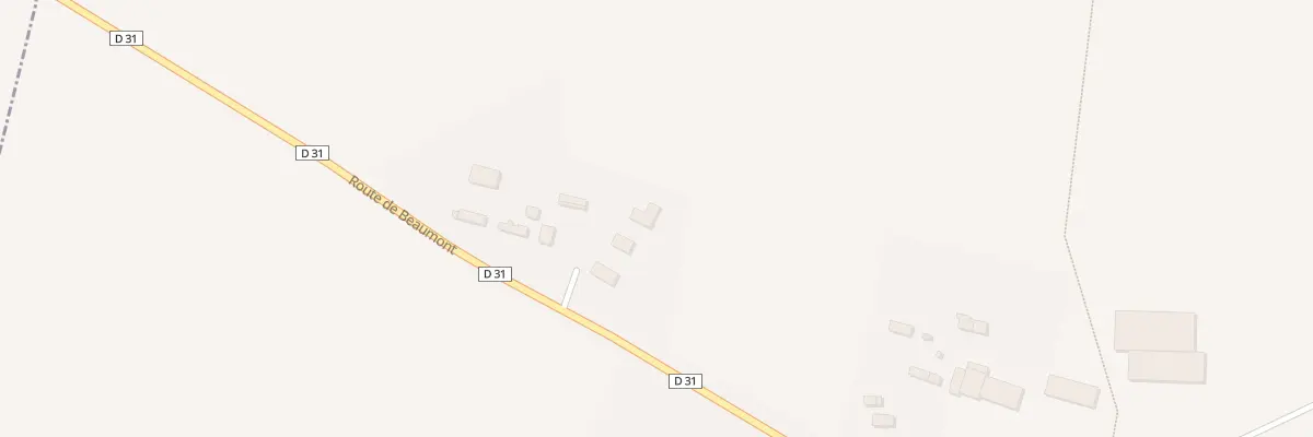Plan du 28B Rte de Beaumont à Ormes