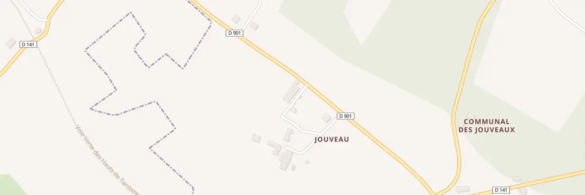 Plan du 5111 Jouveau à Champsac