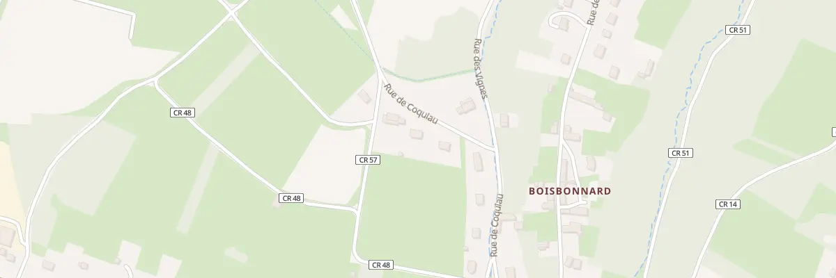Plan du 5286 Coquiau à Dierre