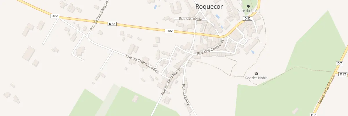 Plan du 5080 Rue de la Grange à Roquecor