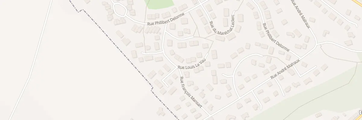 Plan du 2 Rue Le Vau à Barentin