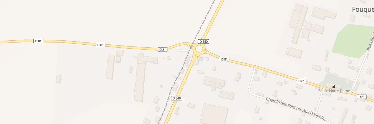 Plan du 2F Rue de la République à Fouqueville