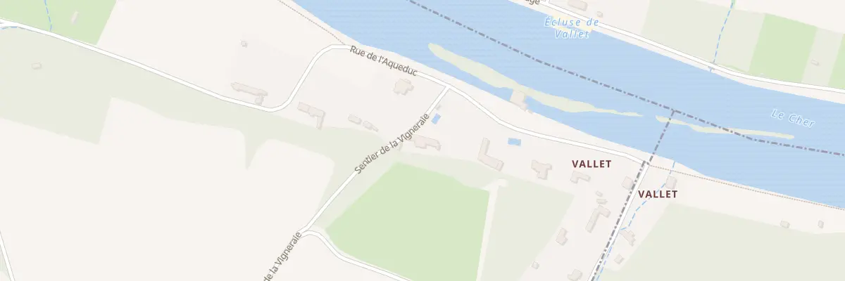 Plan du 1 Sen de la Vigneraie à Athée-sur-Cher