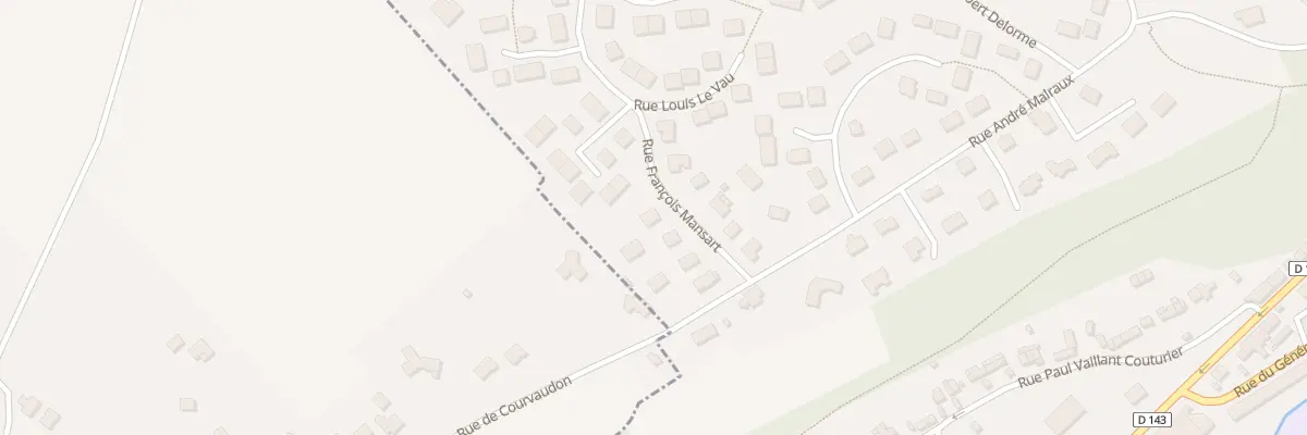 Plan du 11 Rue Mansart à Barentin