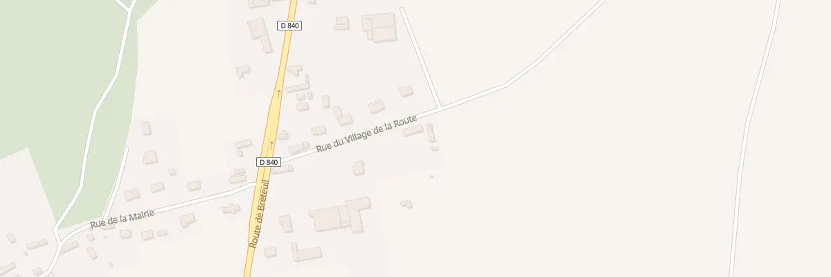 Plan du 4 Rue du Village de la Route à Nagel-Séez-Mesnil