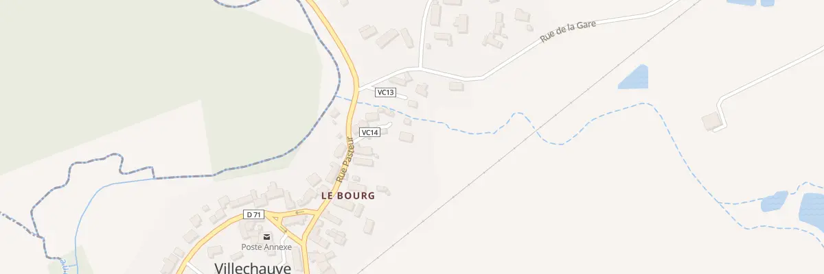 Plan du 5B Rue Pasteur à Villechauve