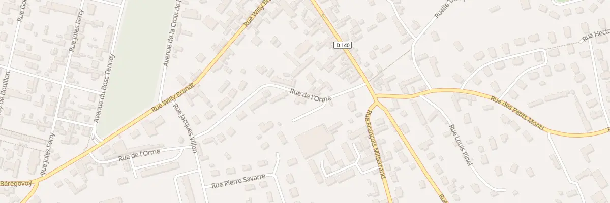 Plan du 1 Rue de l’Orme à Conches-en-Ouche
